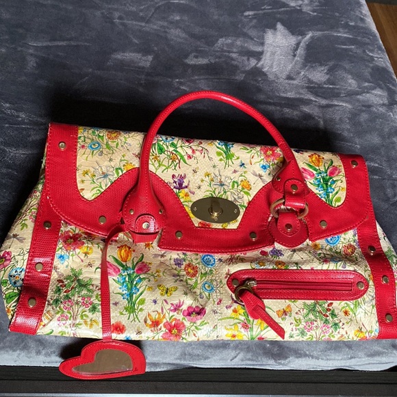 Vintage floral print ALDO bag - Picture 5 of 5